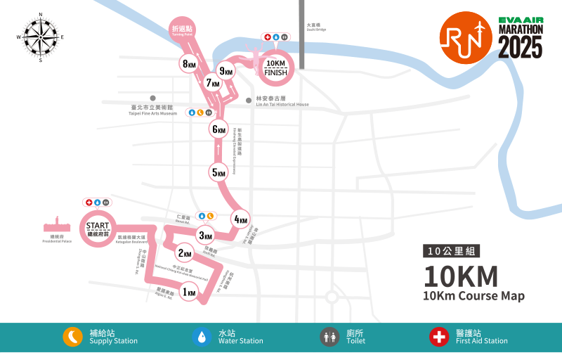 10K - Race Routes